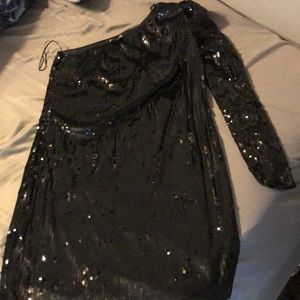 Express off the shoulder part dress